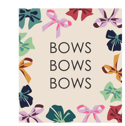 Shop Bows Bows Bows