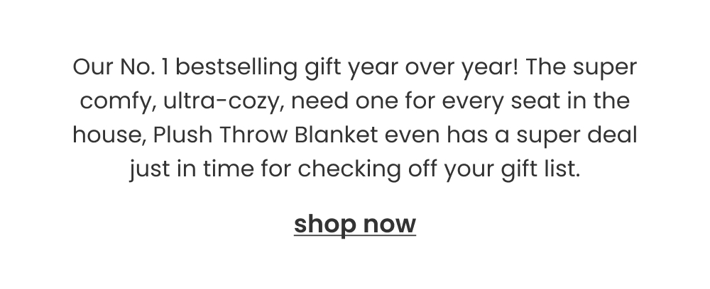 Shop Plush Throw Blankets