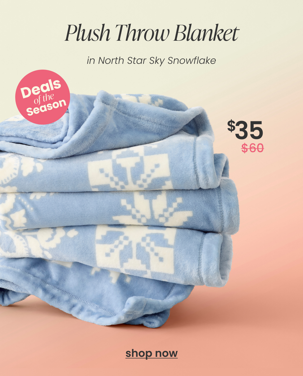 Plush Throw Blanket - Deals of the season! $36 (reg $60)