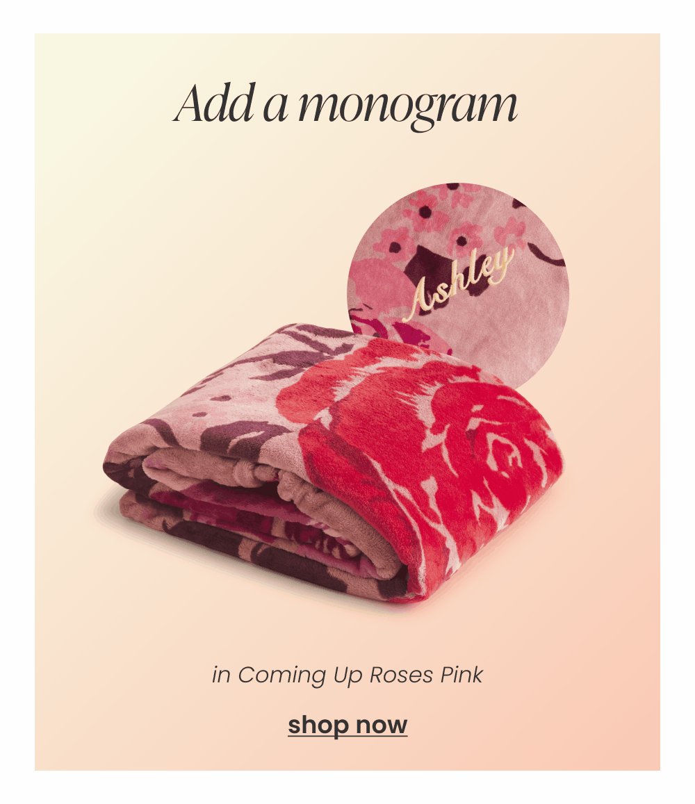Shop Add a monogram or message