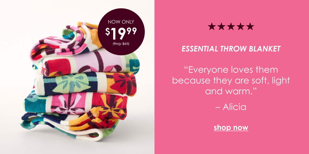 Shop Essential Throw Blanket