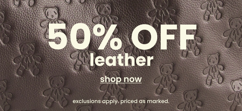 Shop 50% off leather