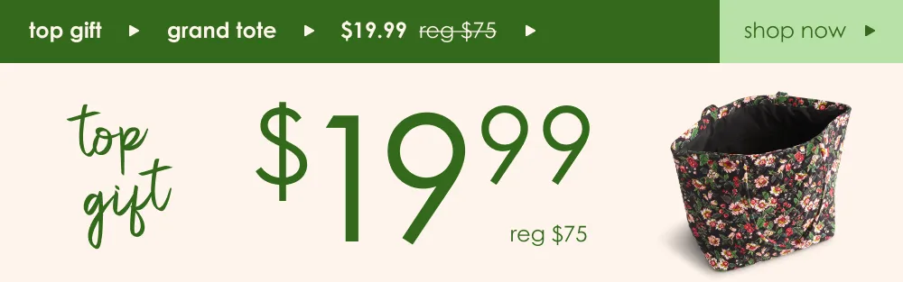 TOP GIFT | Grand Tote for $19.99