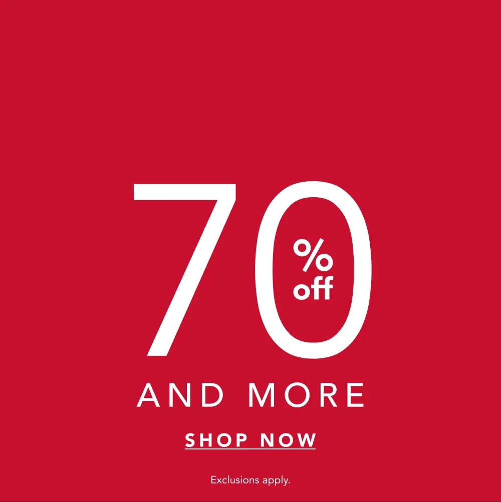 End of Season Sale! Shop 70% off and More