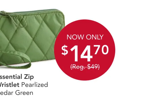 Shop Essential Zip Wristlet