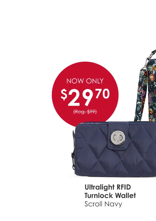 Shop Ultralight RFID Turnlock Wallet