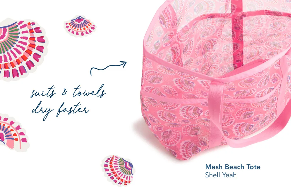 Shop Outlet Mesh Beach Tote
