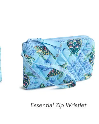 Shop Essential Zip Wristlet