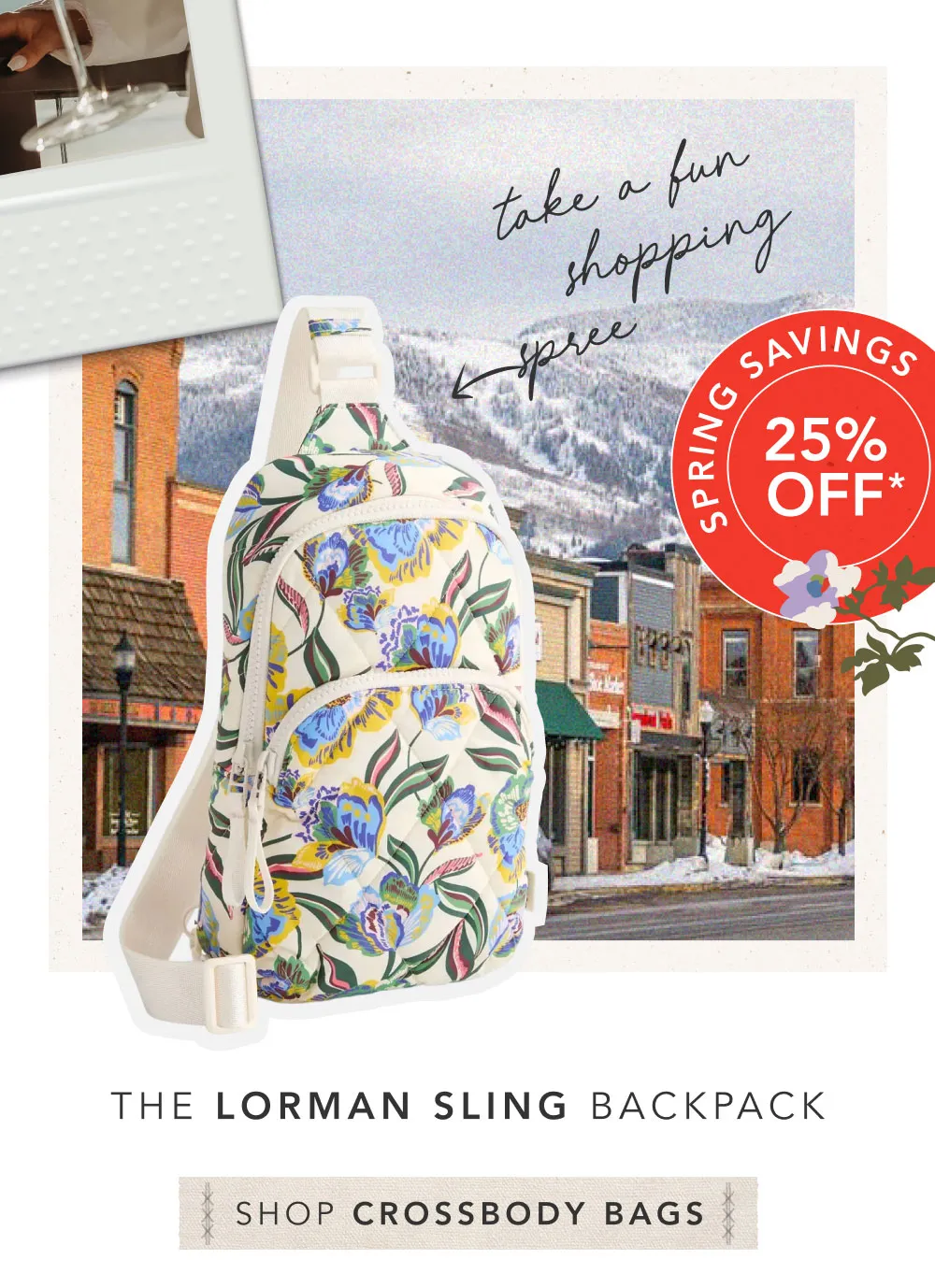 Shop 25% off Crossbody Bags