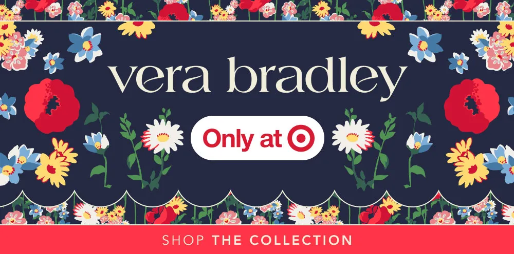 Shop Vera Bradley only at Target