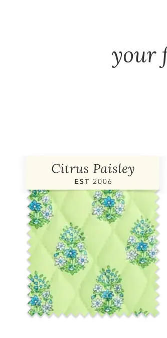 Shop Citrus Paisley