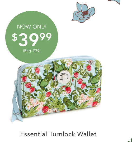 Shop Essential Turnlock Wallet
