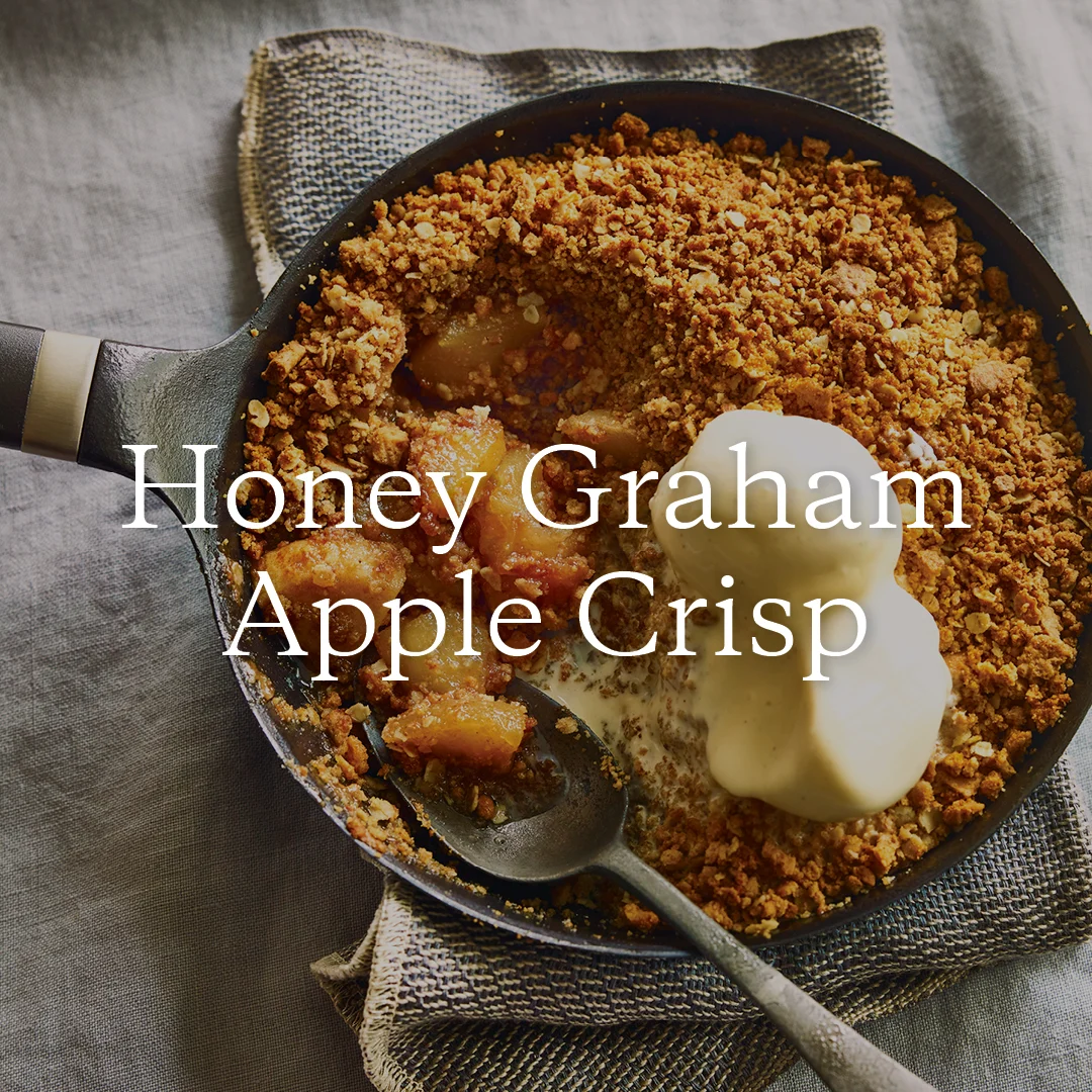 Honey Graham Apple Crisp