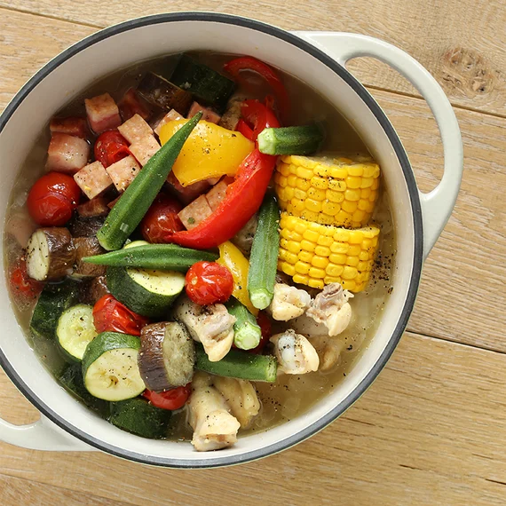 Summer Vegetable Pot-au-feu