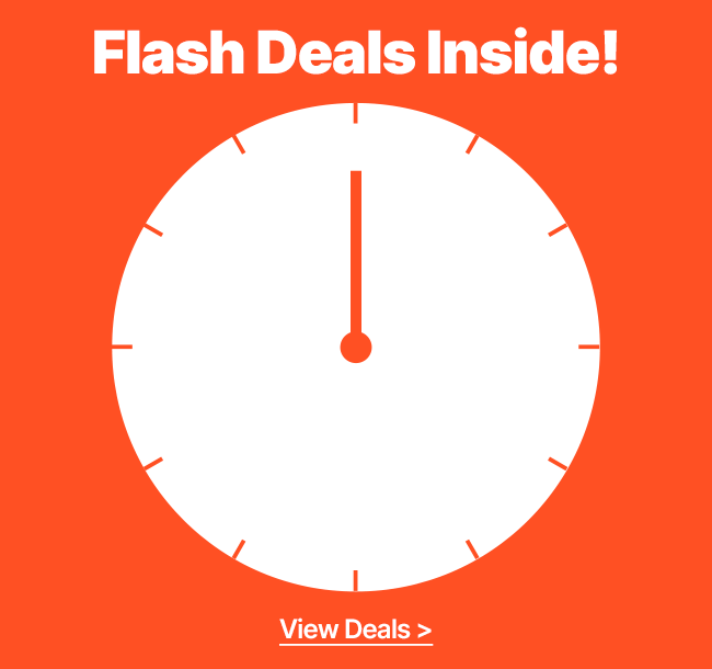 Flash Deals Inside!