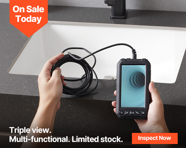  Triple view. Multi-functional. Limited stock.