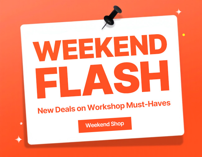 New Deals on Workshop Must-Haves