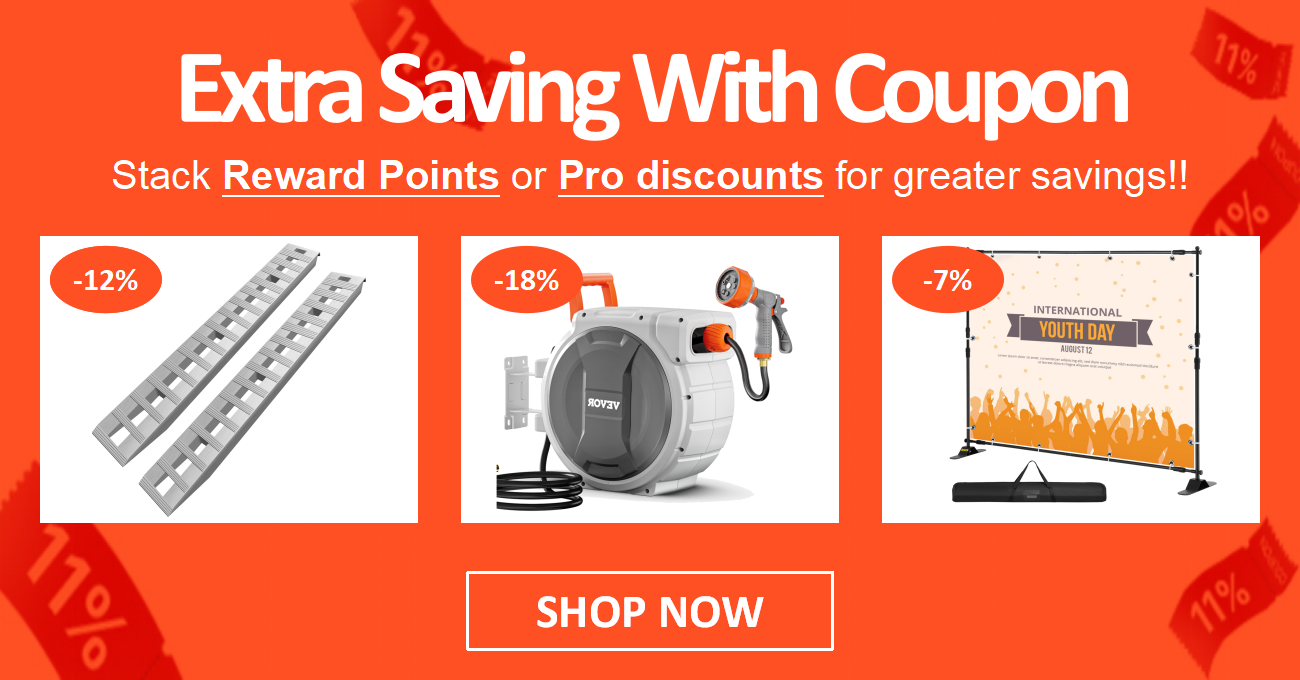 Extra saving with coupon