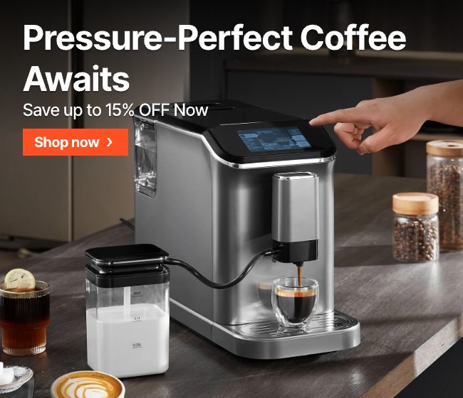 Pressure-Perfect Coffee Awaits
