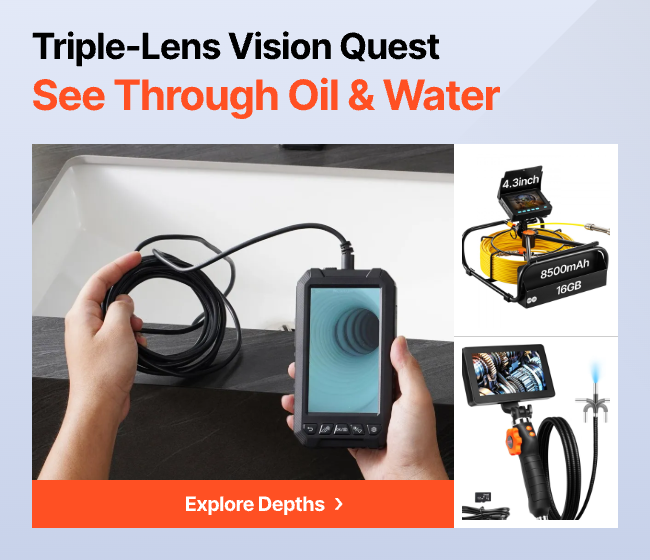 Triple-Lens Vision Quest