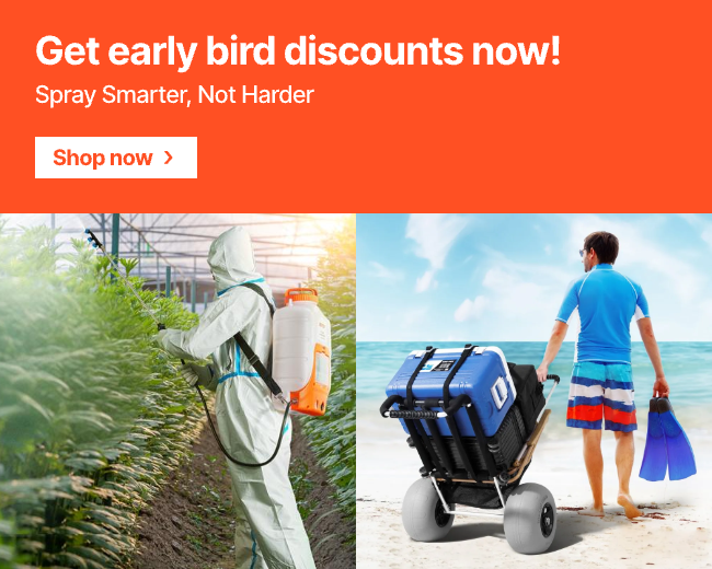 Get early bird discounts now!
