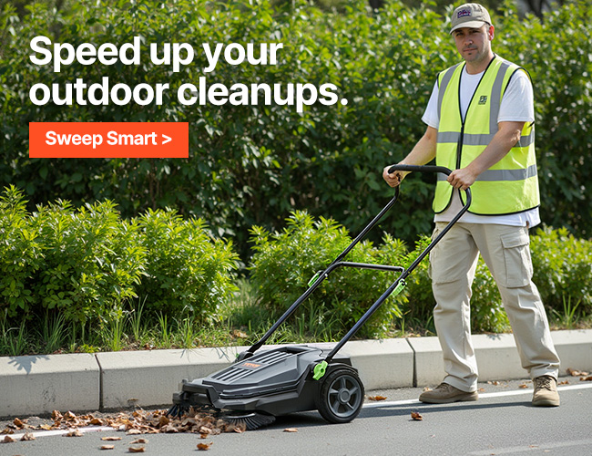 Speed up your outdoor cleanups.