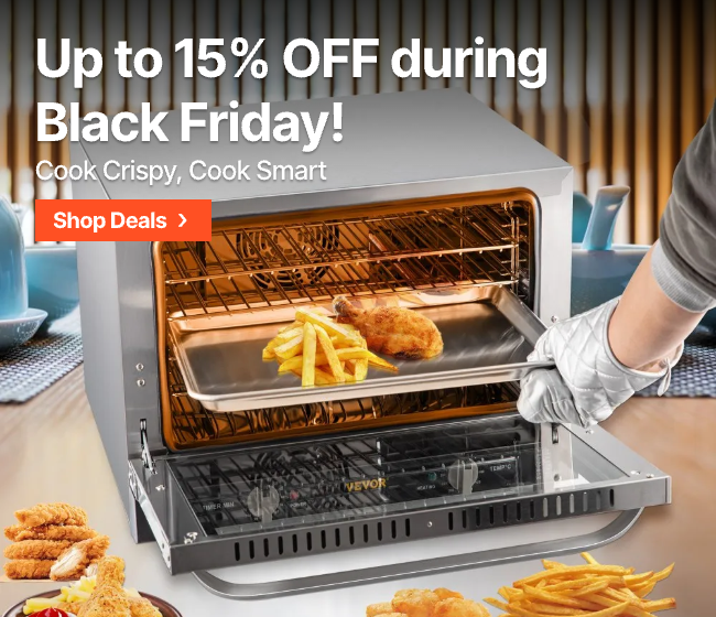 Up to 15% OFF during Black Friday!