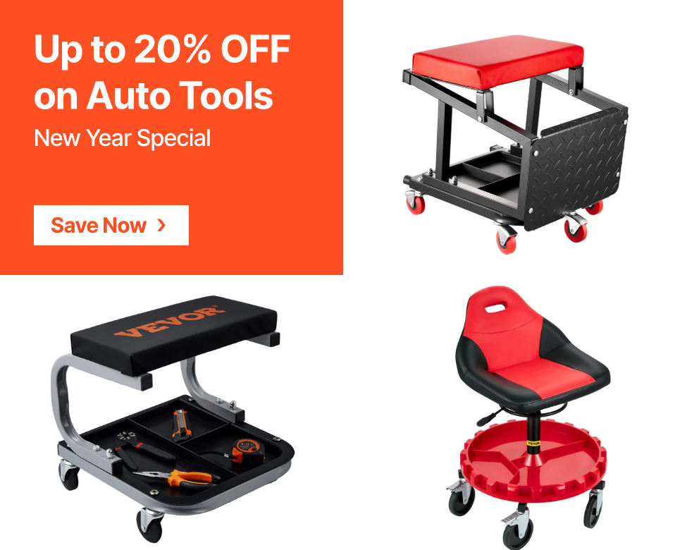Up to 20% OFF on Auto Tools