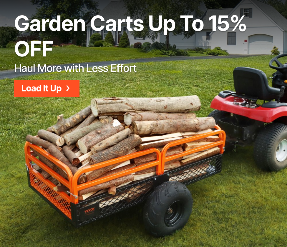 Garden Carts Up To 15% OFF