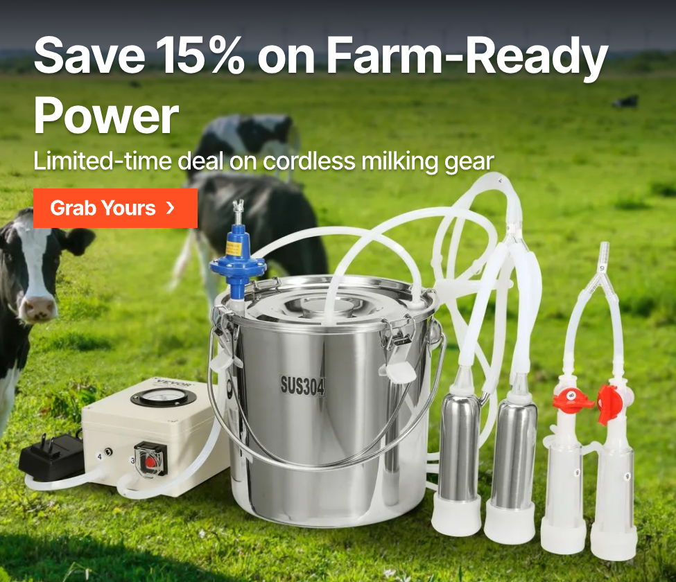 Save 15% on Farm-Ready Power