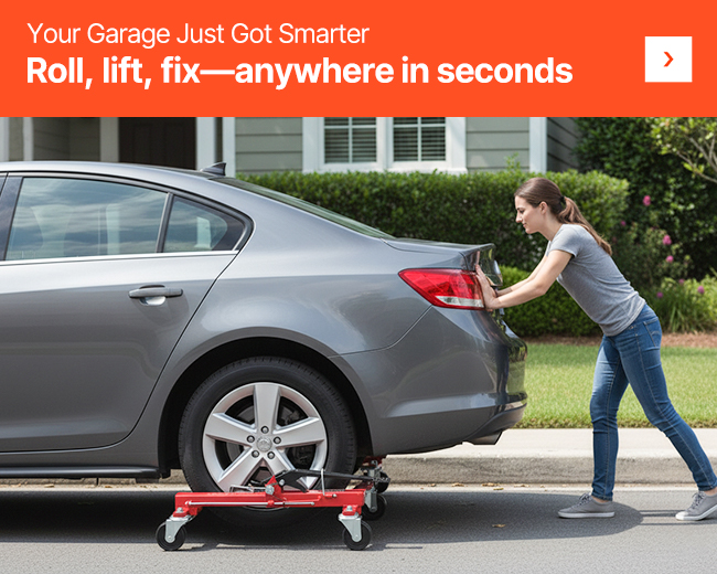 Roll, lift, fix—anywhere in seconds