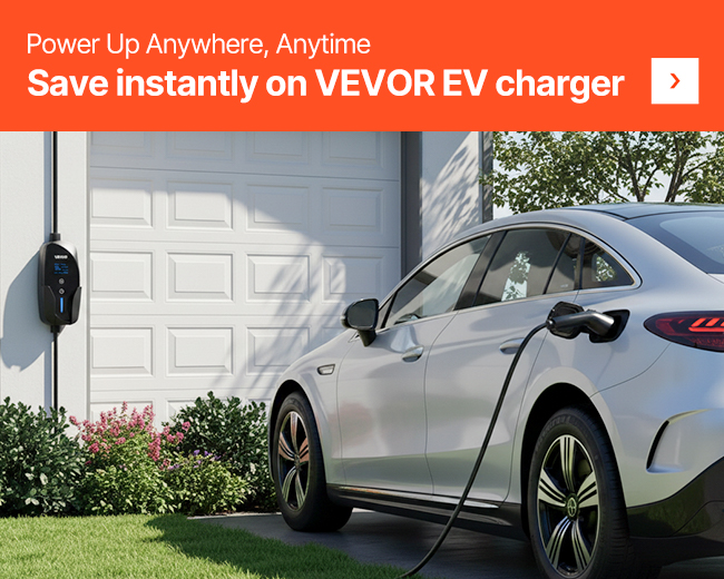 Save instantly on VEVOR EV charger.