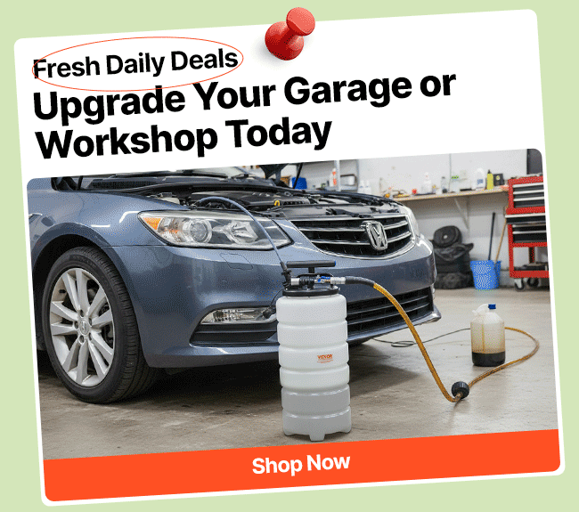 Upgrade your garage or workshop today!
