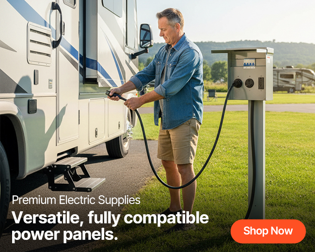 Versatile, fully compatible power panels.