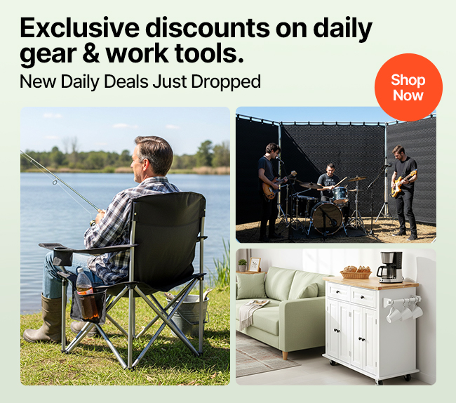 Exclusive discounts on daily gear & work tools.