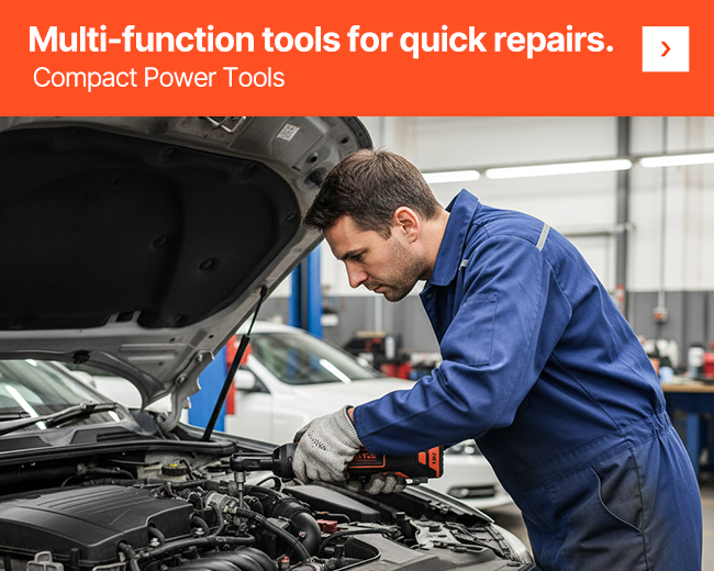 Multi-function tools for quick repairs.