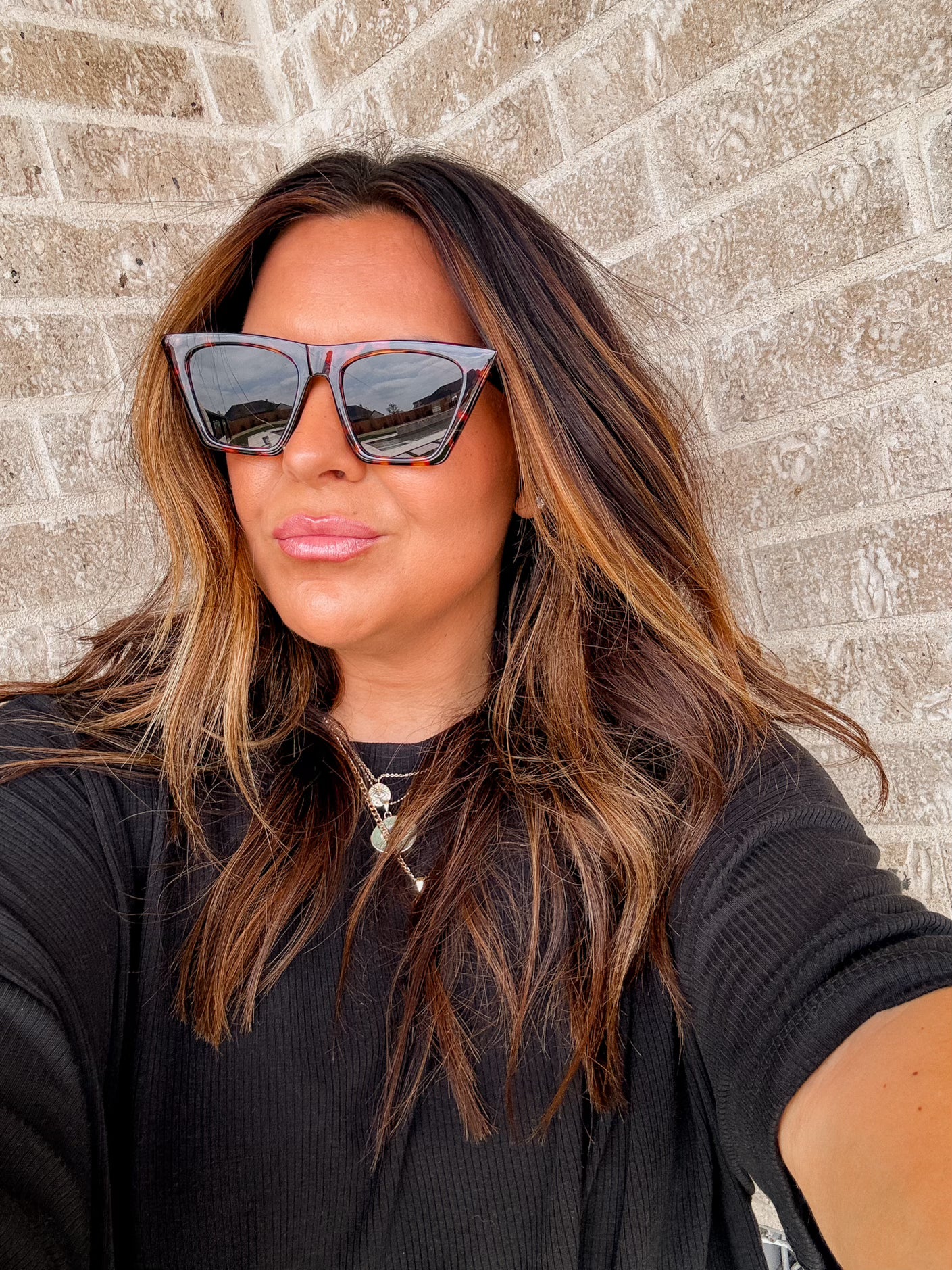 Image of Stephanie Cat Eye Sunglasses