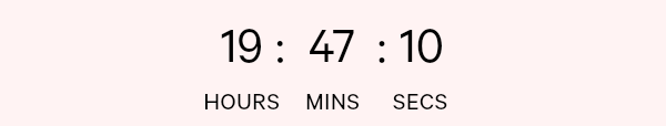 Countdown Timer.