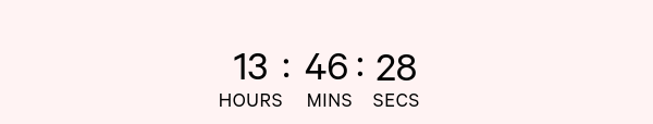 Countdown Timer.