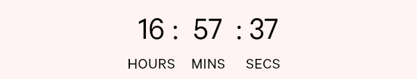 Countdown Timer.