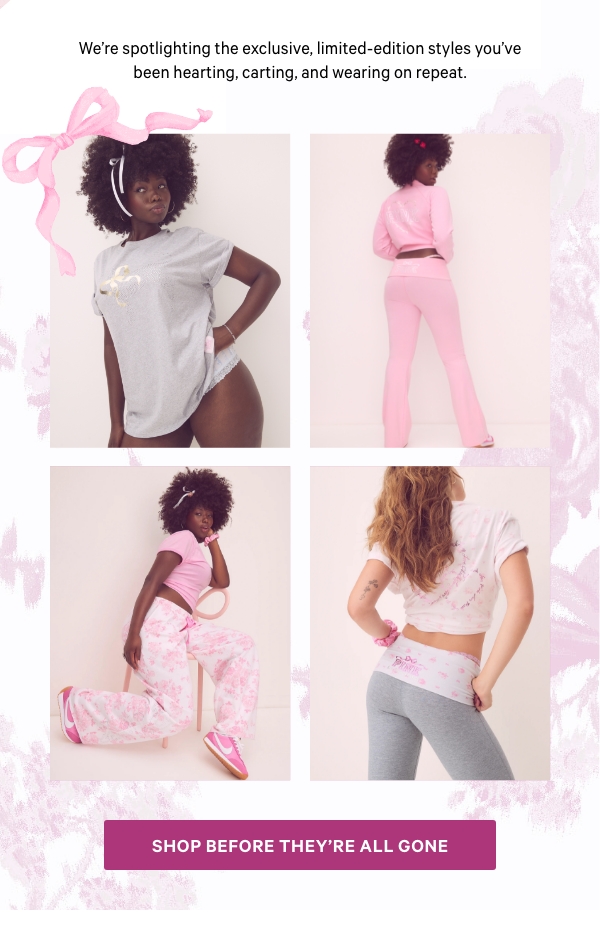 Cotton Foldover Flare Leggings   Reissued Full-Zip Sweatshirt   Campus Cotton Tee   Wide-Leg Sweatpants   Retro Cotton Tee 