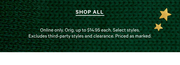 Shop all.