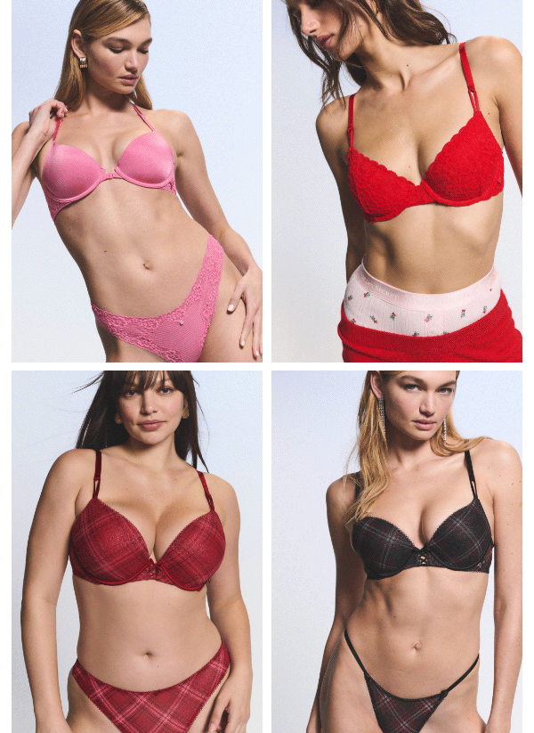 Limited Time   $25 Sexy Tee Bras   Online only. Orig. up to $39.95. Select styles. Excludes PINK, third-party styles, and clearance. Priced as marked.   Shop Now > 