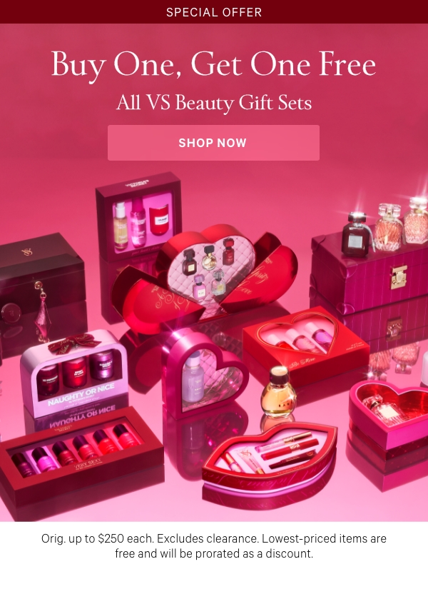 Buy One Get One Free Beauty Gift Sets - Shop Now.