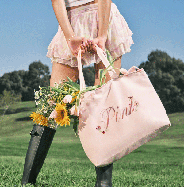 [Limited Time]   Free PINK Canvas Tote    with any $100+ Purchase    A $49.95 value. Code PINK100. Exclusions apply. While quantities last.    Shop Now > 