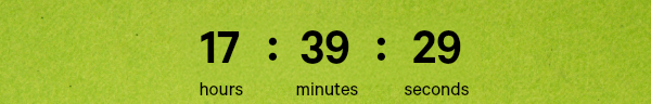 Countdown timer.