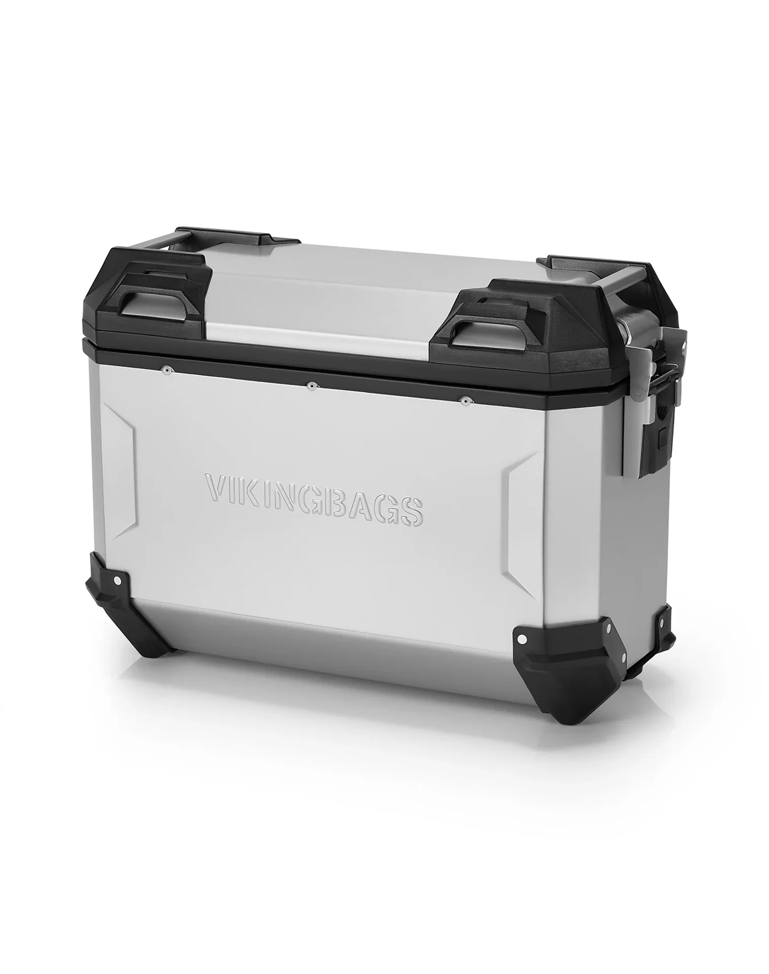 Image of 45L - Apex XL Honda CRF1100L Africa Twin ADV Sports ES Aluminum Side Cases Silver