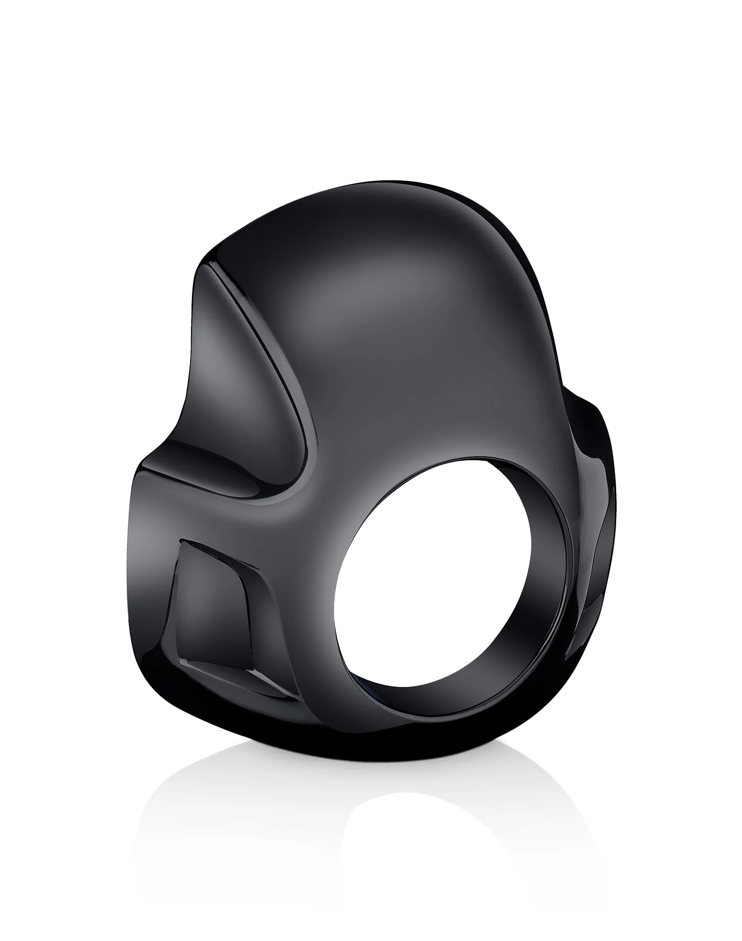 Image of Viking Strider Sport Motorcycle Fairing For Harley Sportster 883 Iron XL883N Gloss Black