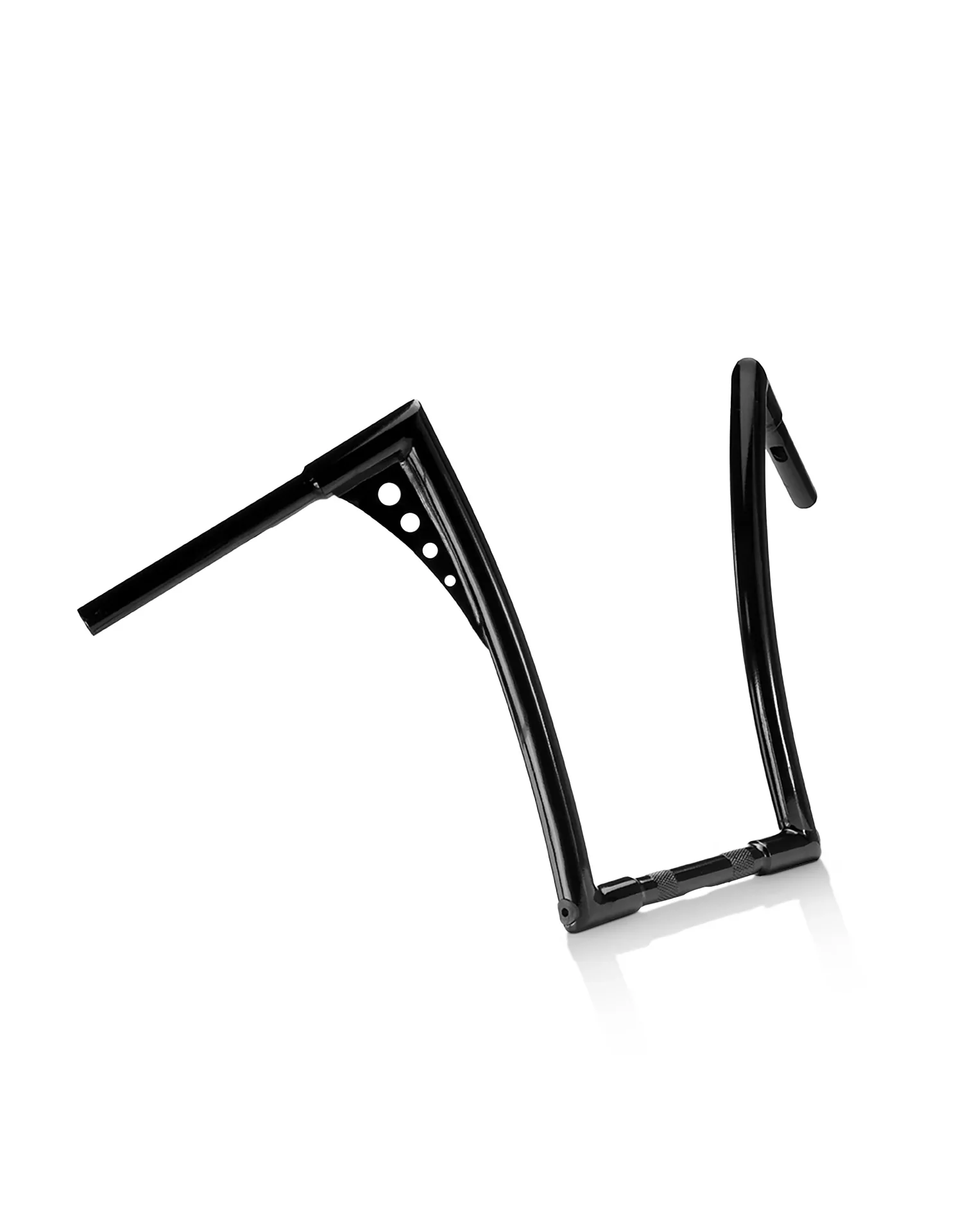Image of Viking Iron Born 12" Handlebar For Harley Sportster Forty Eight Gloss Black