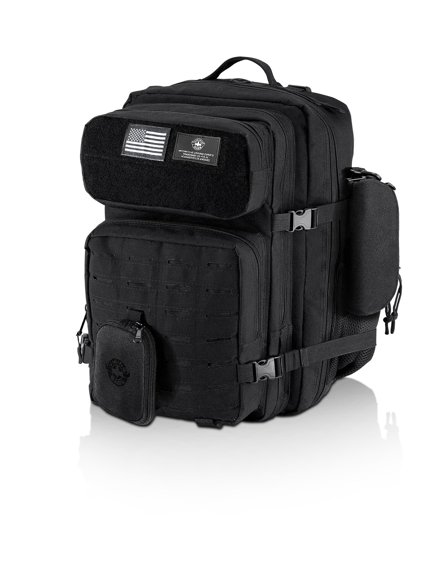 Image of 45L - Tactical XL Yamaha Motorcycle Sissy Bar Backpack